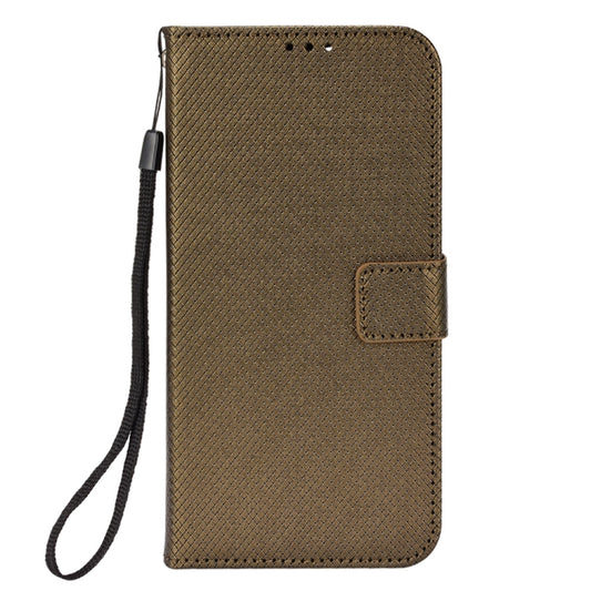For Ulefone Armor X9 Diamond Texture Leather Phone Case(Brown) by buy2fix