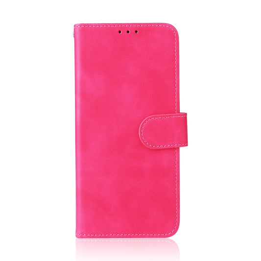For Umidigi Power 5S Skin Feel Magnetic Buckle Calf Texture PU Phone Case(Rose Red) by buy2fix