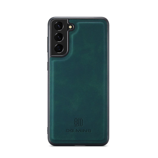 For Samsung Galaxy S22 5G DG.MING M2 Series 3-Fold Multi Card Bag Back Cover Phone Case(Green) by DG.MING