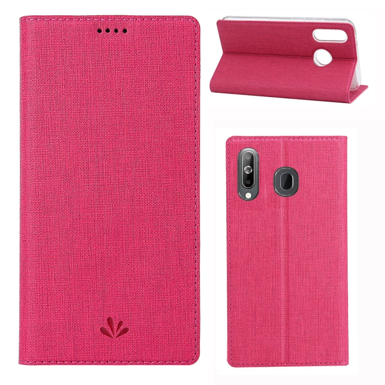 For Huawei Honor 9X & Honor 9X Premium ViLi Fingerprint HoleMagnet Horizontal Flip Shockproof TPU + PU Leather Protective Case Card Slot & Holder(Pink) - Honor Cases by ViLi | Online Shopping UK | buy2fix
