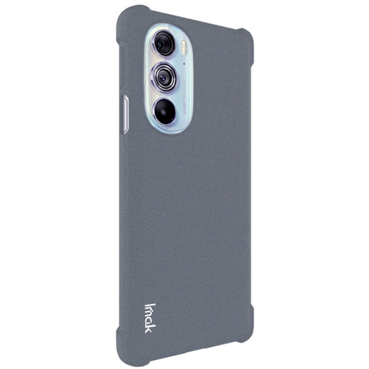 For Motorola Moto Edge X30 5G imak All-inclusive Shockproof Airbag TPU Case with Screen Protector(Matte Grey) by imak