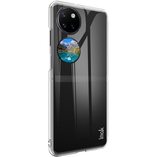 For Huawei P50 Pocket imak Wing II Wear-resisting Crystal Protective Case(Transparent) by imak