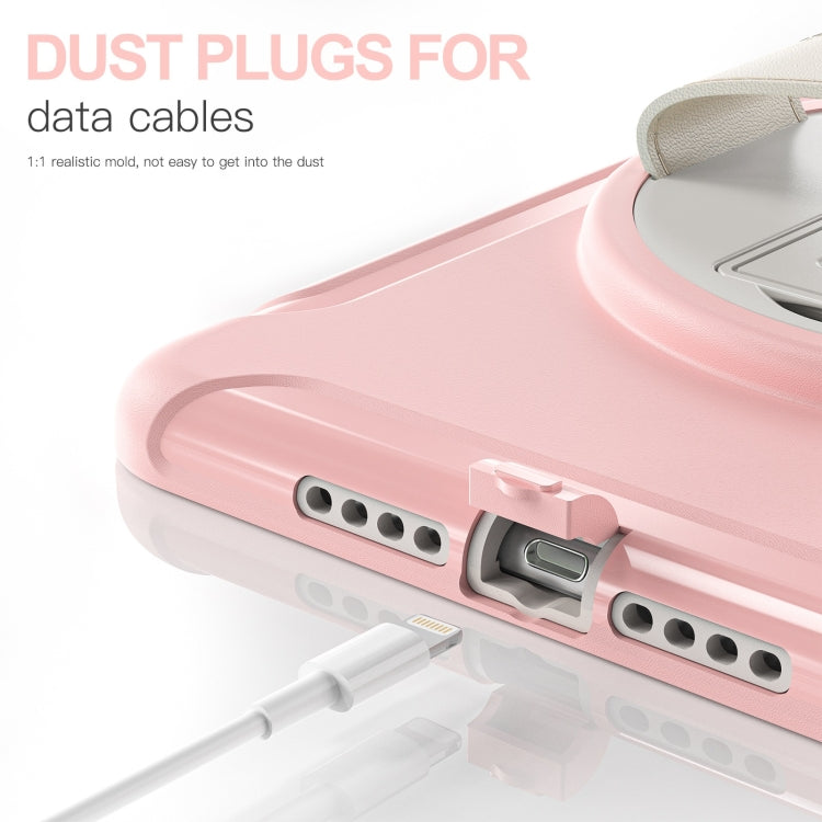 360 Degree Rotation PC + TPU Tablet Case For iPad mini 5 / 4(Cherry Blossoms Pink) - iPad mini (2019) / mini 5 Cases by buy2fix | Online Shopping UK | buy2fix