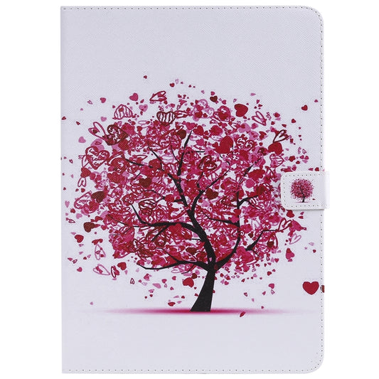 For iPad Pro 11 (2018) Colored Drawing Pattern Horizontal Flip PU Leather Case with Holder & Card Slots & Wallet(Colored Tree) - iPad Pro 11 (2018) Cases by buy2fix | Online Shopping UK | buy2fix
