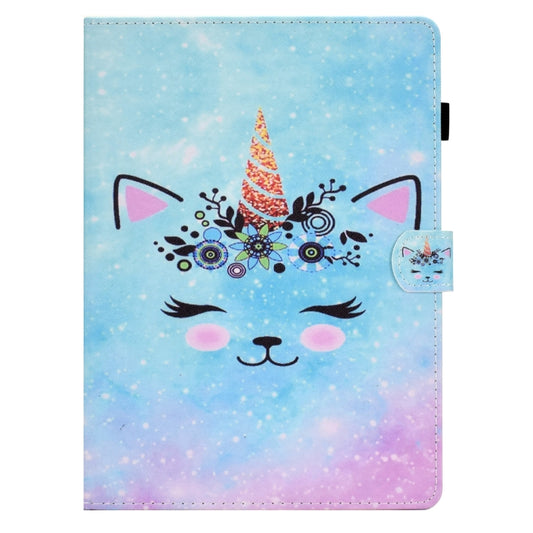 For iPad Pro 11 2022 / 2021 / 2020 Sewing Pen Slot Leather Tablet Case(Wildebeest) - iPad Pro 11 (2022/2021) Cases by buy2fix | Online Shopping UK | buy2fix