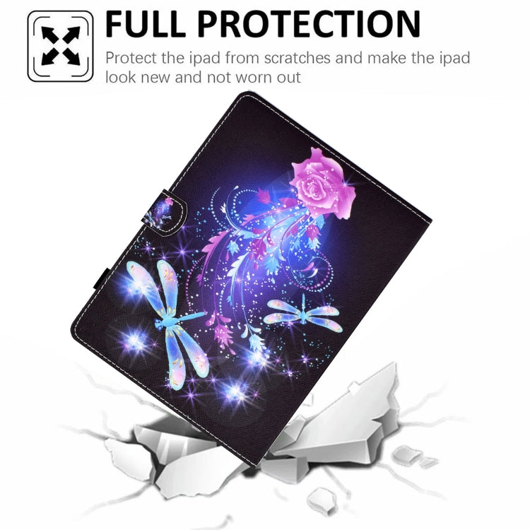 For 7 inch Tablet Electric Pressed TPU Leather Tablet Case(Butterfly) - 7 inch by buy2fix | Online Shopping UK | buy2fix