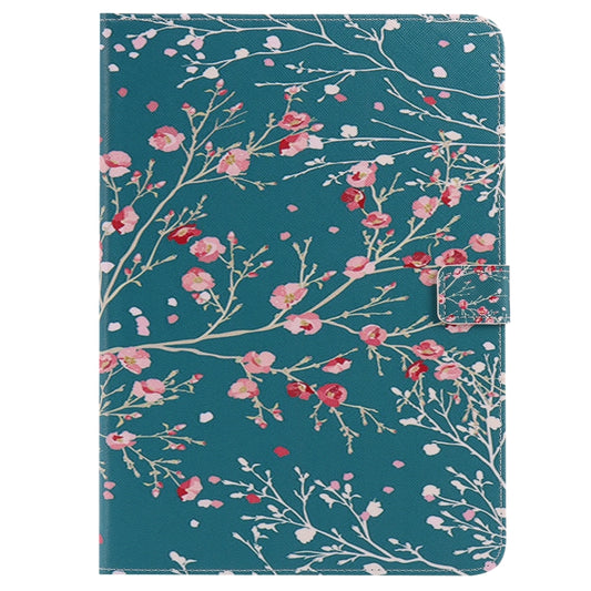 For iPad 5 & 6 Colored Drawing Pattern Horizontal Flip PU Leather Case with Holder & Card Slots & Wallet & Sleep / Wake-up Function(Apricot Tree) - More iPad Cases by buy2fix | Online Shopping UK | buy2fix