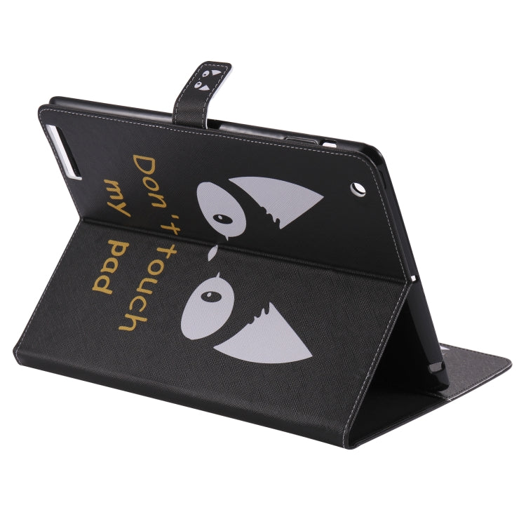 Colored Drawing Pattern Horizontal Flip PU Leather Case with Holder & Card Slots & Wallet & Sleep / Wake-up Function(Cat Ears) - iPad 4 & 3 & 2 Cases by buy2fix | Online Shopping UK | buy2fix