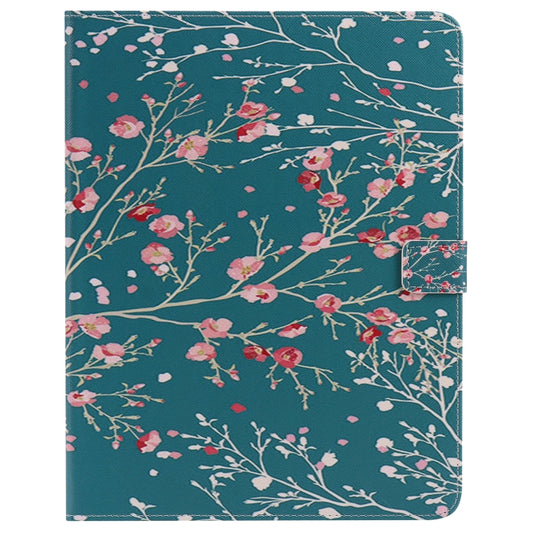 Colored Drawing Pattern Horizontal Flip PU Leather Case with Holder & Card Slots & Wallet & Sleep / Wake-up Function(Apricot Tree) - iPad 4 & 3 & 2 Cases by buy2fix | Online Shopping UK | buy2fix