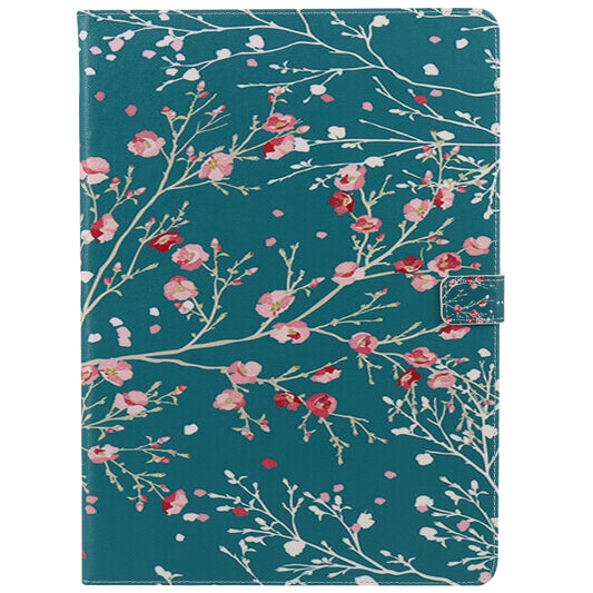 For iPad Pro 12.9 2018 Colored Drawing Pattern Horizontal Flip PU Leather Case with Holder & Card Slots & Wallet & Sleep / Wake-up Function(Apricot Tree) - More iPad Cases by buy2fix | Online Shopping UK | buy2fix
