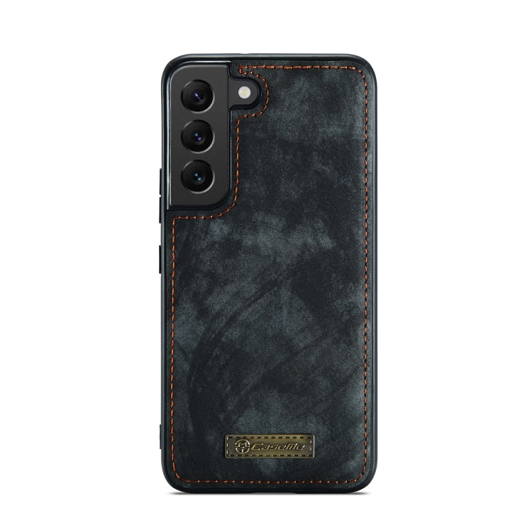 For Samsung Galaxy S22 5G CaseMe-008 Detachable Multifunctional Horizontal Flip Leather Case(Black) - Galaxy S22 5G Cases by CaseMe | Online Shopping UK | buy2fix