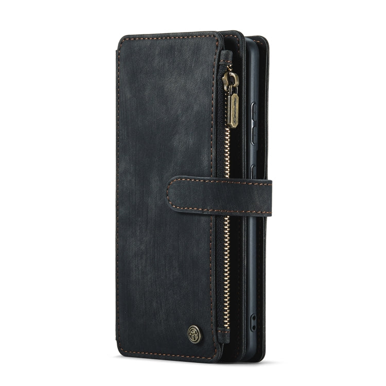 For Samsung Galaxy S22 5G CaseMe C30 Multifunctional Phone Leather Case with Holder & Card Slot & Wallet(Black) - Galaxy S22 5G Cases by CaseMe | Online Shopping UK | buy2fix
