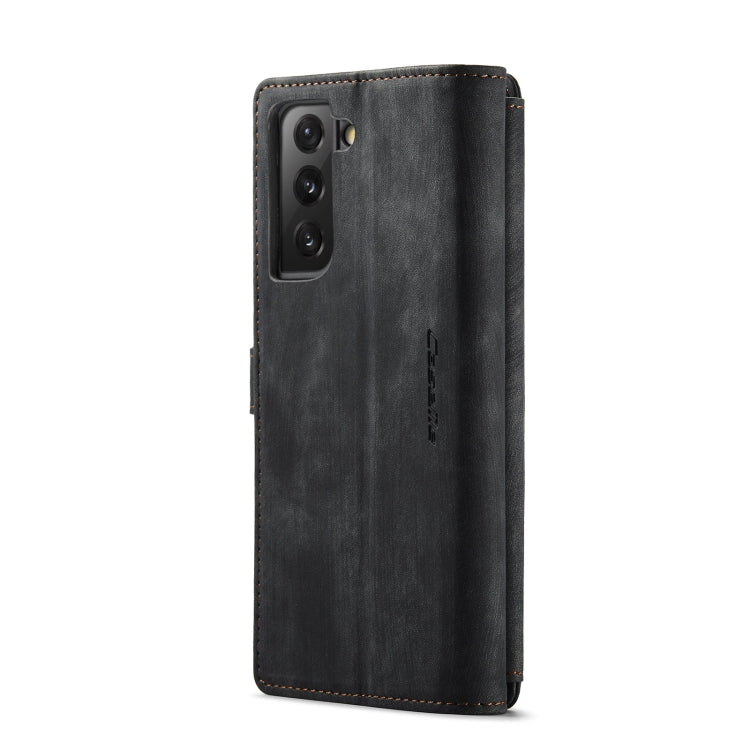 For Samsung Galaxy S22 5G CaseMe C30 Multifunctional Phone Leather Case with Holder & Card Slot & Wallet(Black) - Galaxy S22 5G Cases by CaseMe | Online Shopping UK | buy2fix