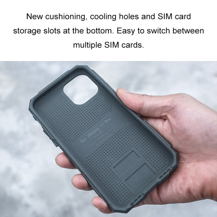 For iPhone 11 Pro FATBEAR Graphene Cooling Shockproof Case (Black) - iPhone 11 Pro Cases by FATBEAR | Online Shopping UK | buy2fix