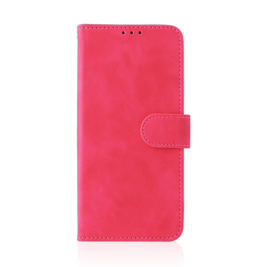 For Blackview A55 Skin Feel Magnetic Buckle Leather Phone Case(Rose Red) by buy2fix
