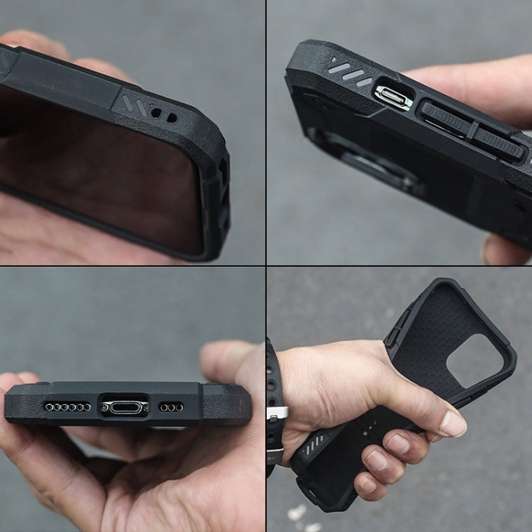 For iPhone 11 FATBEAR Armor Shockproof Cooling Case (Black) - iPhone 11 Cases by FATBEAR | Online Shopping UK | buy2fix