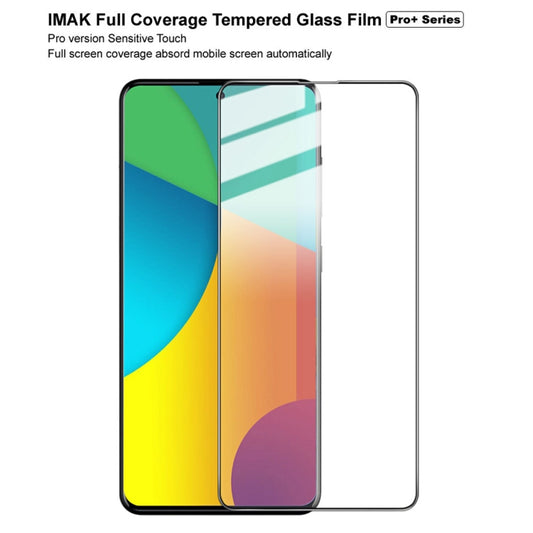 For Galaxy A51 IMAK 9H Full Screen Tempered Glass Film Pro+ Version by imak