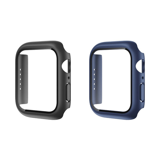 ROCK 2 in 1 PC Frame + Film Protector Case For Apple Watch Series 3 & 2 & 1 42mm(Blue) by ROCK