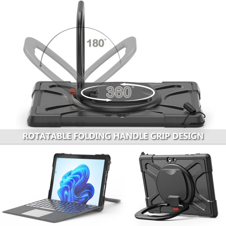 For MicroSoft Surface Go 1 / 2 / 3 TPU + PC Tablet Case(Black) - Others by buy2fix | Online Shopping UK | buy2fix