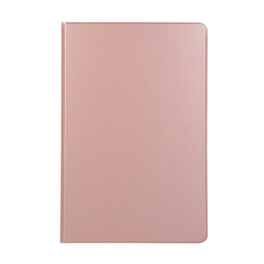 For Samsung Galaxy Tab S8 Ultra Elasticity Leather Tablet Case with Holder(Rose Gold) by buy2fix