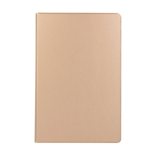 For Samsung Galaxy Tab S8 Ultra Elasticity Leather Tablet Case with Holder(Gold) by buy2fix