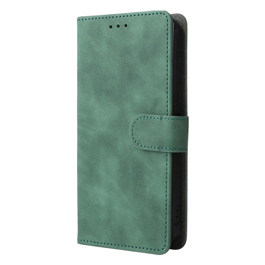 For Ulefone Armor 8 Skin Feel Magnetic Buckle Calf Texture Leather Phone Case(Green) by buy2fix