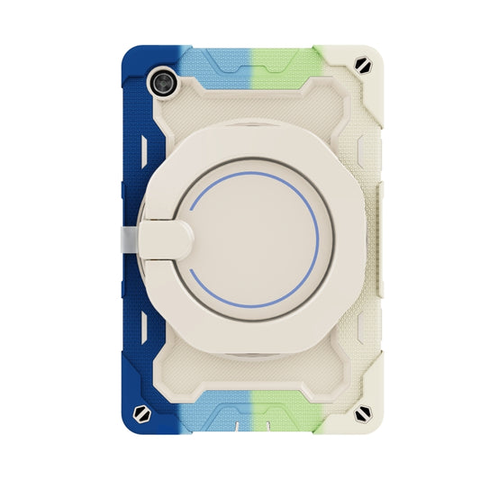 For Lenovo Tab M10 HD Gen 2 X306 Armor Contrast Color Silicone + PC Tablet Case(Colorful Blue) - Lenovo by buy2fix | Online Shopping UK | buy2fix