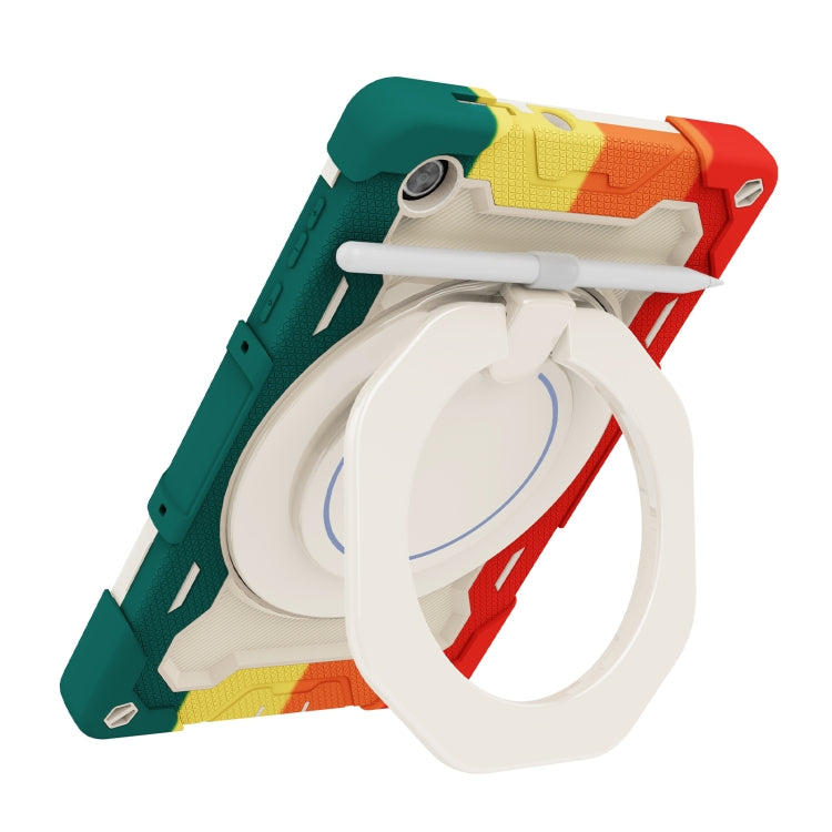 For Lenovo Tab M10 HD Gen 2 X306 Armor Contrast Color Silicone + PC Tablet Case(Colorful Red) - Lenovo by buy2fix | Online Shopping UK | buy2fix