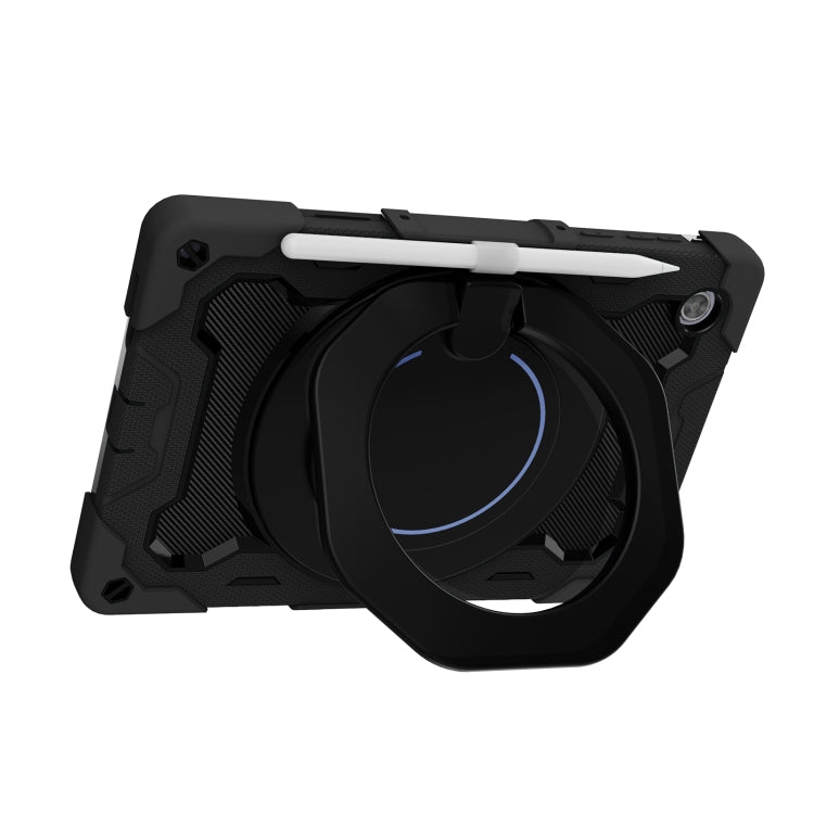 For Lenovo Tab M10 HD Gen 2 X306 Armor Contrast Color Silicone + PC Tablet Case(Black) - Lenovo by buy2fix | Online Shopping UK | buy2fix