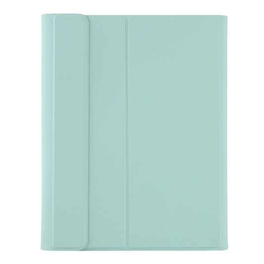 T098B Candy Color Skin Feel Texture Bluetooth Keyboard Leather Case with Pen Holder For iPad Air 11 2024 / 2025 / Air 4 10.9 2020 / Air 5 10.9 2022 (Light Green) by buy2fix