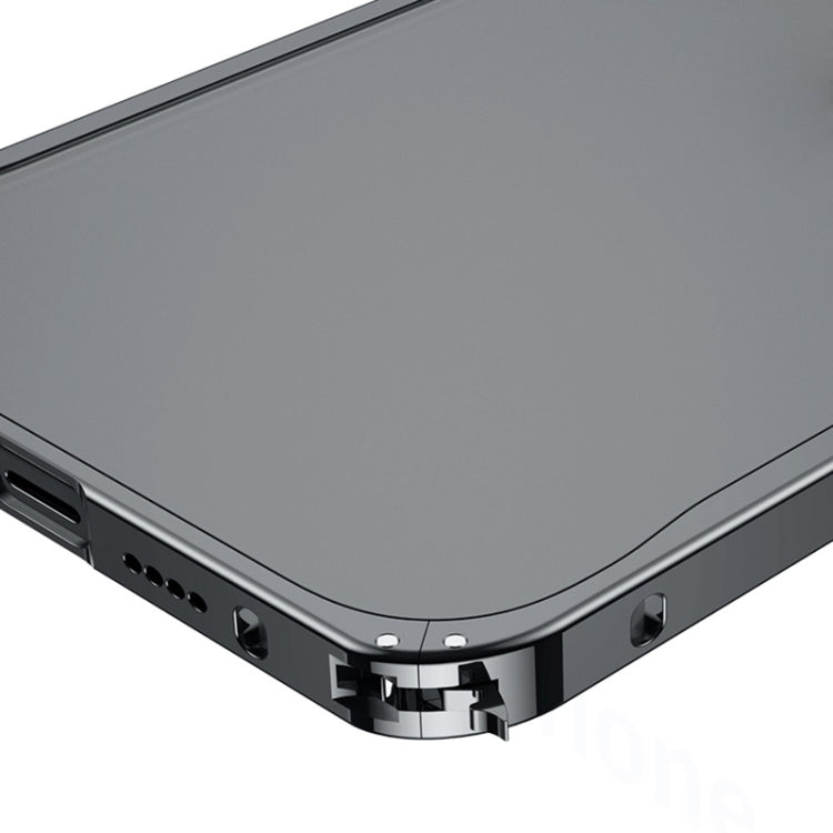 For iPhone 12 Pro Max MagSafe Magnetic Frosted Case(Silver) by buy2fix