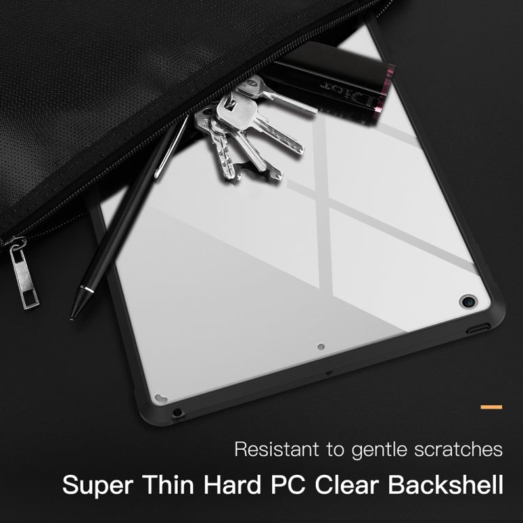 PC+TPU Transparent Shockproof Tablet Case For iPad Pro 11 inch 2018(Black) - iPad Pro 11 (2018) Cases by buy2fix | Online Shopping UK | buy2fix