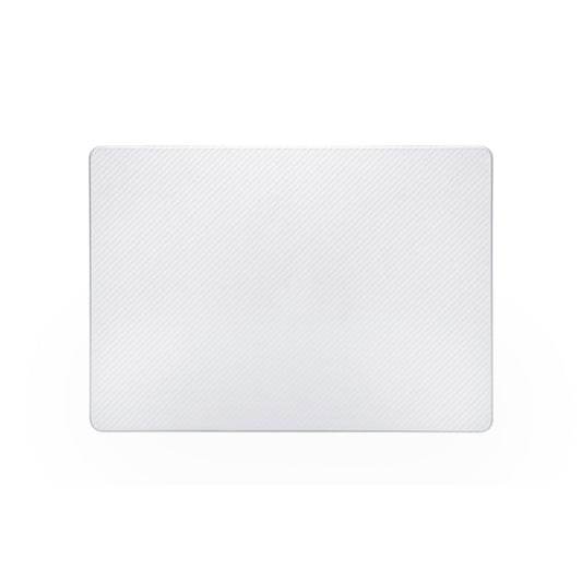 Carbon Fiber Textured Plastic Laptop Protective Case For MacBook Pro 13.3 inch A1706 / A1708 / A1989 / A2159 / A2338(Transparent) by buy2fix