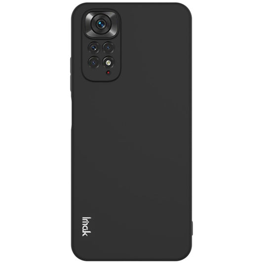 For Xiaomi Redmi Note 11 4G / Note 11S Global IMAK UC-3 Series Shockproof Frosted TPU Phone Case(Black) by imak