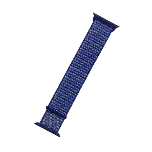 For Apple Watch Apple Watch Ultra 49mm&Watch Ultra 2 49mm / Series 9&8&7 45mm / SE 3&SE 2&6&SE&5&4 44mm / 3&2&1 42mm Mutural Nylon Watch Band(Heartbeat Purple) by Mutural