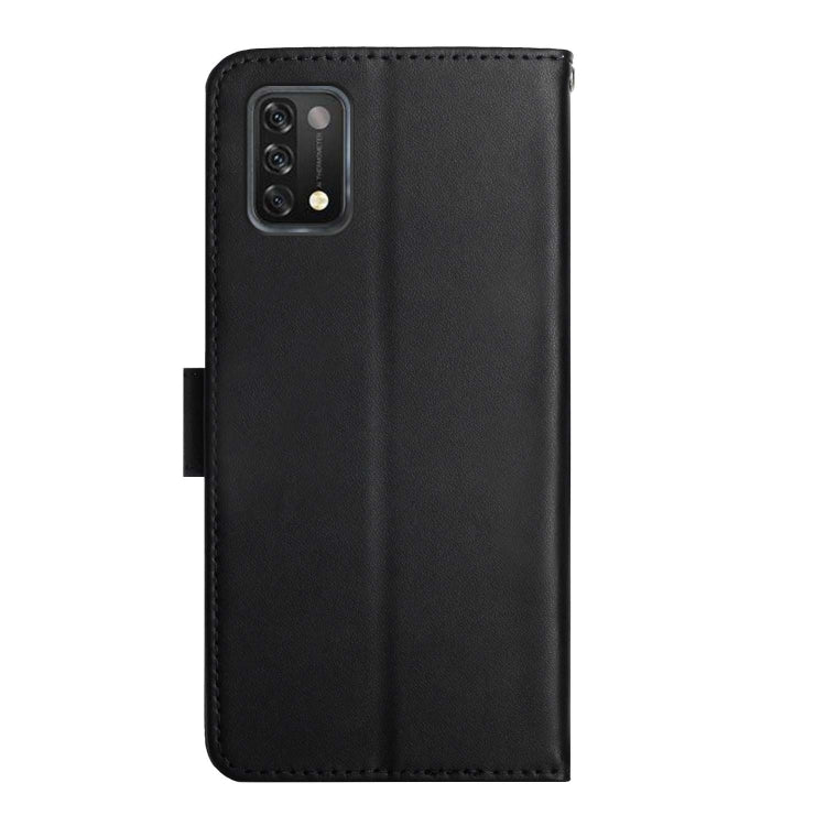 For UMIDIGI A11 Genuine Leather Fingerprint-proof Flip Phone Case(Black) - More Brand by buy2fix | Online Shopping UK | buy2fix