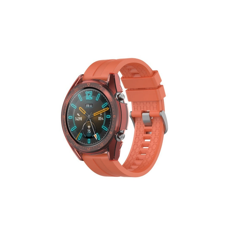 For Huawei GT 42MM TPU Case(Transparent Red) - Watch Cases by Huawei | Online Shopping UK | buy2fix