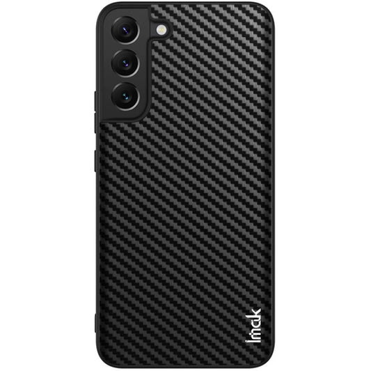 For Samsung Galaxy S22 5G imak LX-5 Series PC + TPU Phone Case with Screen Protector(Carbon Fiber Texture) by imak
