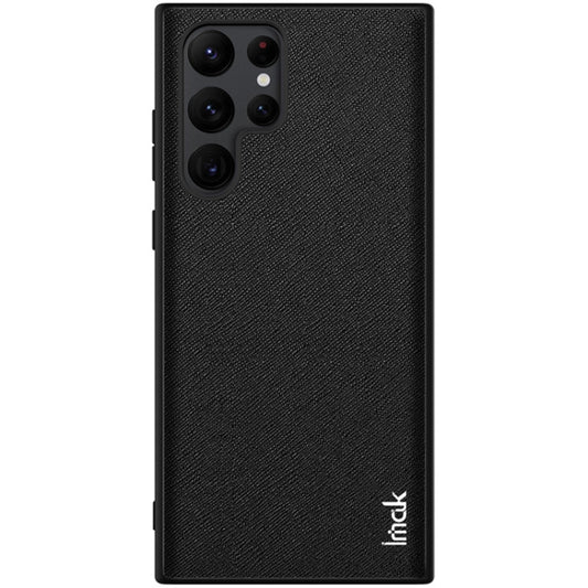 For Samsung Galaxy S22 Ultra 5G imak LX-5 Series PC + TPU Phone Case with Screen Protector(Cross Texture) by imak