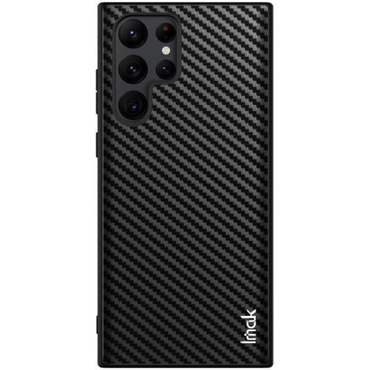 For Samsung Galaxy S22 Ultra 5G imak LX-5 Series PC + TPU Phone Case with Screen Protector(Carbon Fiber Texture) by imak