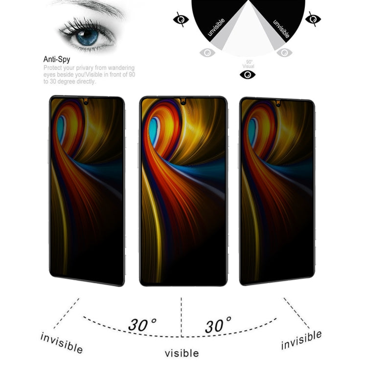 Full Cover Anti-peeping Tempered Glass Film For Xiaomi Poco F3 GT - by buy2fix | Online Shopping UK | buy2fix