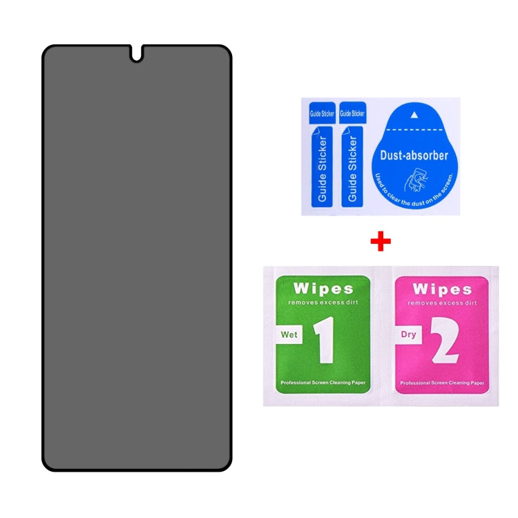 Full Cover Anti-peeping Tempered Glass Film For Xiaomi Redmi Note 10 Lite - by buy2fix | Online Shopping UK | buy2fix