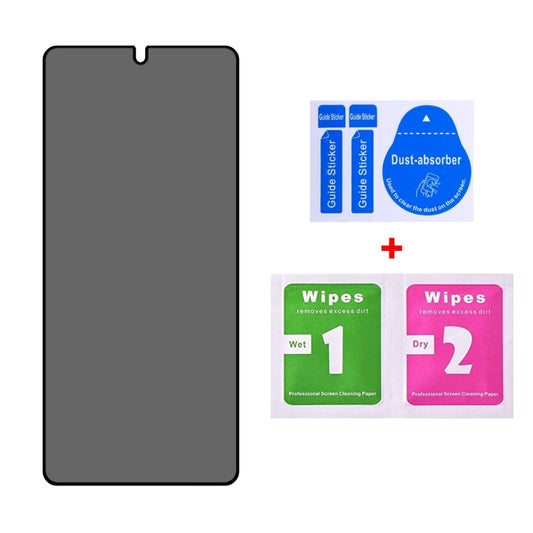 Full Cover Anti-peeping Tempered Glass Film For Xiaomi Redmi Note 10 Lite by buy2fix