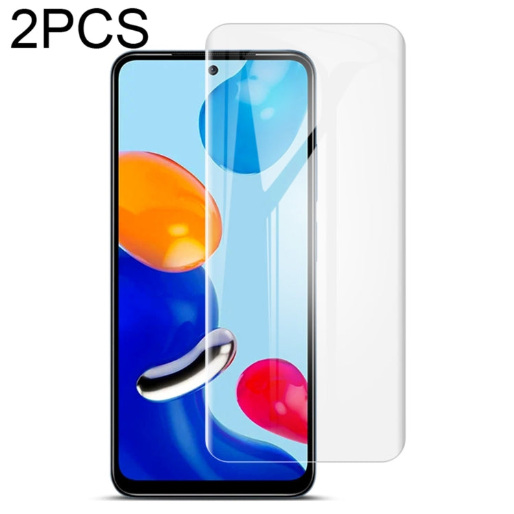 For Xiaomi Redmi Note 11 4G 2 PCS IMAK Curved Full Screen Hydrogel Film Front Protector - by imak | Online Shopping UK | buy2fix
