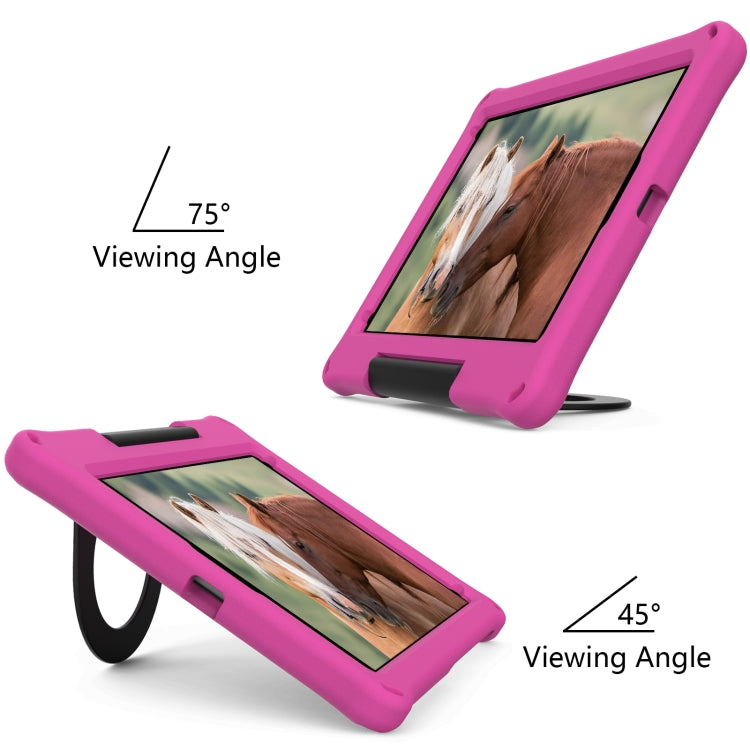 EVA Handle Holder Tablet Case For iPad Air 2019 / Pro 10.5 2017(Rose Red) - iPad Air (2019) Cases by buy2fix | Online Shopping UK | buy2fix