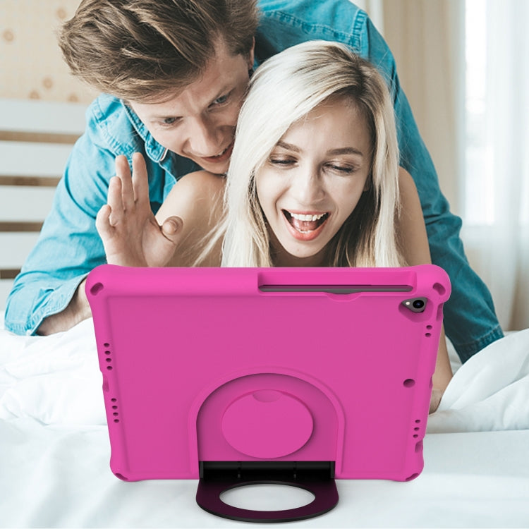 EVA Handle Holder Tablet Case For iPad Air 2019 / Pro 10.5 2017(Rose Red) - iPad Air (2019) Cases by buy2fix | Online Shopping UK | buy2fix