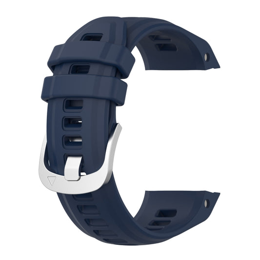 For Garmin Instinct 2S Silicone Watch Band(Navy Blue) by buy2fix