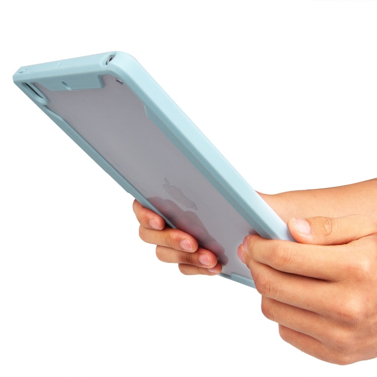 Bluetooth Keyboard Leather Case with Touchpad & Rotatable Bottom Case For iPad 10.2 2021 & 2020 & 2019 / Air 2019 / Pro 10.5 inch(Sky Blue) by buy2fix