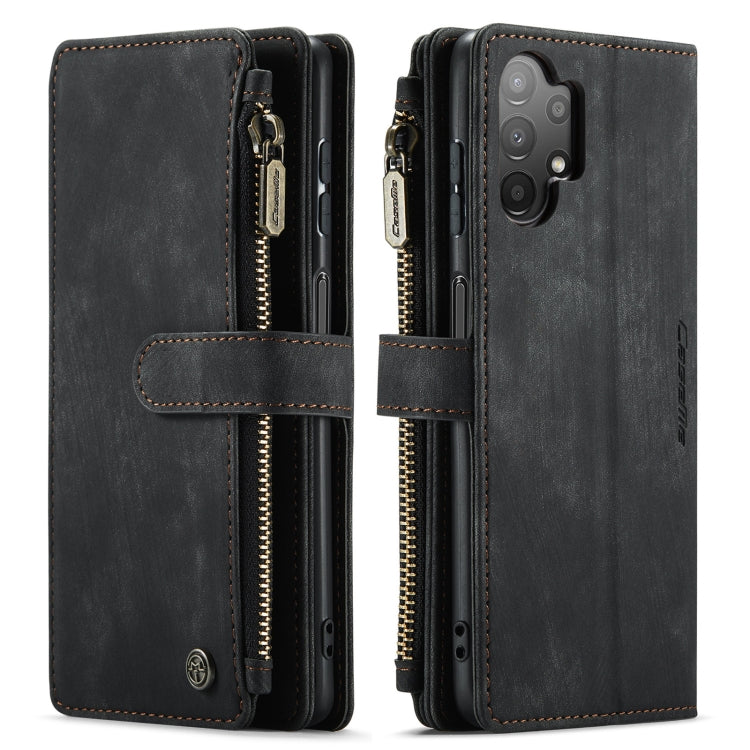 For Samsung Galaxy A13 4G/A13 5G/A04S/A04/M13 5G CaseMe C30 Multifunctional Phone Leather Case(Black) - Galaxy Phone Cases by CaseMe | Online Shopping UK | buy2fix