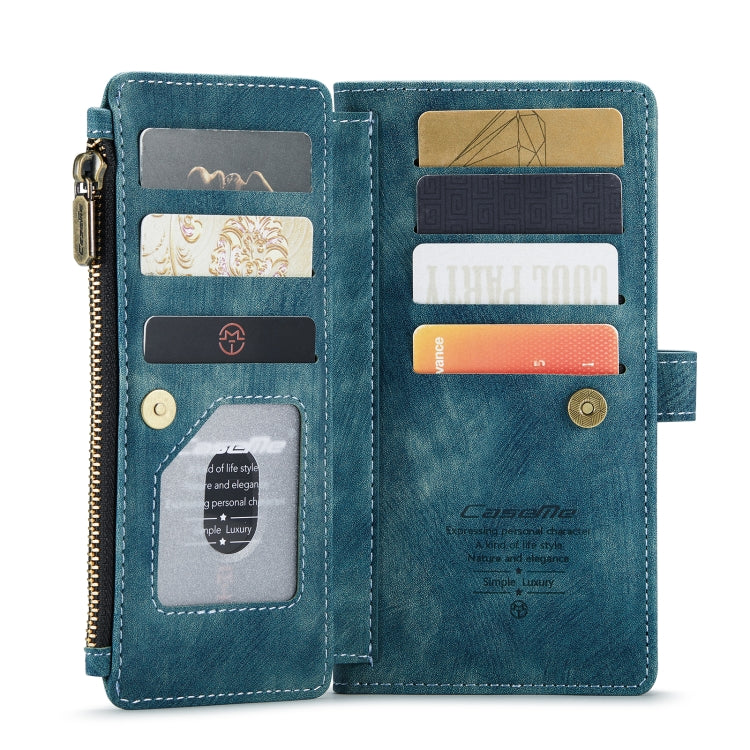 For Samsung GalaxyA33 5G CaseMe C30 Multifunctional Phone Leather Case(Blue) - Galaxy Phone Cases by CaseMe | Online Shopping UK | buy2fix